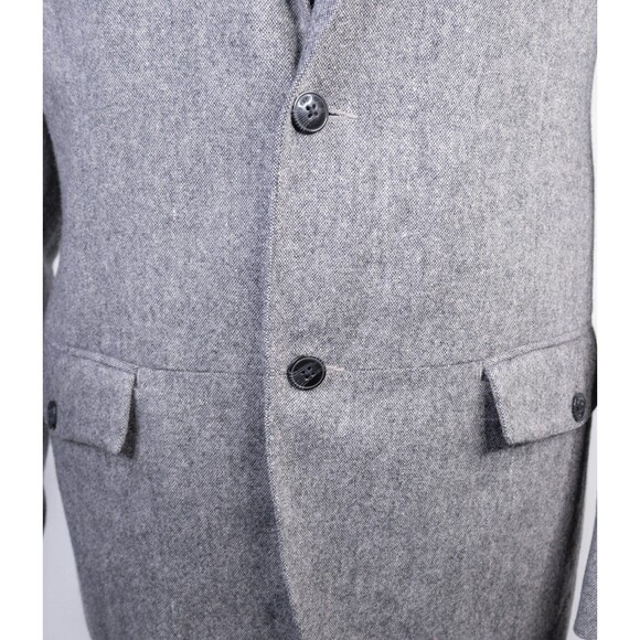 KENNETH COLE Mens Blazer Sport Coat Casual Jacket Size XL (44R) Gray Wool Blend - Picture 3 of 13